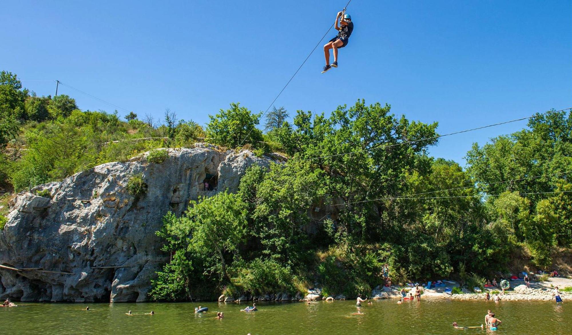 Camping Domaine De Chaussy Lagorce  Luaran gambar